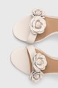 Lauren Ralph Lauren sandały skórzane Allie biały 802935571005.100