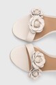Lauren Ralph Lauren sandały skórzane Allie biały 802935571005.100
