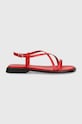 Δερμάτινα σανδάλια Vagabond Shoemakers IZZYIZZY 5713.201.48 κόκκινο SS24