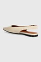 Obuwie Vagabond Shoemakers baleriny skórzane WIOLETTA 5701.101.02 beżowy