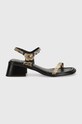 Vagabond Shoemakers sandały skórzane INES 5311.108.90 beżowy SS24