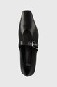 Vagabond Shoemakers balerini de piele WIOLETTA negru 5701.201.20