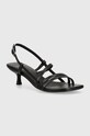 Δερμάτινα σανδάλια Vagabond Shoemakers JONNAJONNA στιλέτο μαύρο 5751.001.20