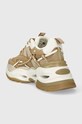 Obuwie Buffalo sneakersy Triplet Hollow 1630621.BEI beżowy
