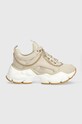 Buffalo sneakers Binary Chain 5.0 finta pelle fiore beige 1636056.CRE