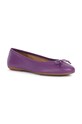Geox bőr balerina cipő D PALMARIA D25MUB.000TU.C8000 lila SS24
