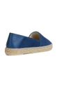 Scarpe Geox espadrillas in pelle scamosciata D LAMPEDUSA D35V0A.02285.C4005 blu