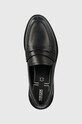 Geox mokasyny skórzane D WALK PLEASURE czarny D36TGF.00043.C9999