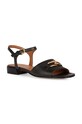 Geox sandale de piele D NEW ERAKLIA 15 D4580B.00046.C9999 negru SS24
