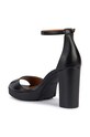 Geox bőr szandál D WALK PLEASURE 85S fekete D45B6D.00043.C9999