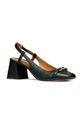 Δερμάτινα γοβάκια Geox D CORONILLA D45D1A.00046.C9999 μαύρο SS24