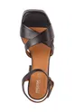 Geox sandali in pelle D SOLEDEA D45RHB.00043.C9999 nero