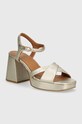 Geox sandale de piele D SOLEDEA gros aur D45RHB.000Y2.C2005