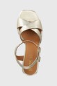 Geox sandale de piele D SOLEDEA aur D45RHB.000Y2.C2005