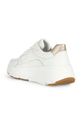 Kožené tenisky Geox D DIAMANTA bílá D45UFB.085NF.C1327