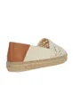 Geox espadryle D LAMPEDUSA Cholewka: Skóra naturalna, Materiał tekstylny, Wnętrze: Materiał tekstylny, Podeszwa: Guma