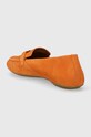 Obuv Semišové mokasíny Geox D PALMARIA D45MUJ.00021.C2008 oranžová