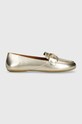 Geox mocasini de piele D PALMARIA piele patentata aur D45MUJ.000Y2.C2012