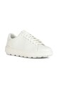 Geox sneakersy skórzane D SPHERICA ECUB-1 D45WEB.00085.C1000 biały SS24