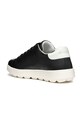 Geox sneakersy skórzane D SPHERICA ECUB-1 czarny D45WEA.0009B.C0127