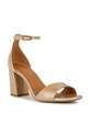 Geox sandale de piele D NEW ERAKLIA 80 D35RPA.000FM.C8191 bej SS24
