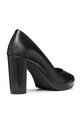 Obuwie Geox szpilki skórzane D WALK PLEASURE 85 D35TFA.000Y3.C9999 czarny