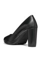 Geox szpilki skórzane D WALK PLEASURE 85 czarny D35TFA.000Y3.C9999