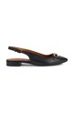 Geox balerini de piele D CHARYSSA piele negru D459BB.000TU.C9999