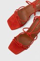 Semišové sandále Alohas Paloma oranžová S00083.19