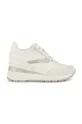 Geox sneakersy D ZOSMA skóra zamszowa biały D368LA.08504.C1000