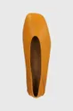 arancione Camper balerrine in pelle Casi Myra