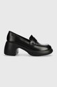 Camper pantofi de piele Thelma gros negru K201292.016