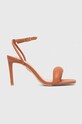 Sandali Steve Madden Entice Imitacija zrnatega usnja rjava SM11001844.270
