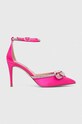 Steve Madden szpilki Lumiere syntetyczny różowy SM11002640.66V
