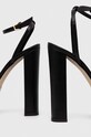 Scarpe Elisabetta Franchi sandali in pelle SA17L41E2.110 nero