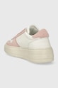 Încălțăminte Copenhagen sneakers din piele Leather mix CPH77 roz