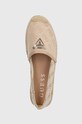 Guess espadryle JOLANDE beżowy FLGJDE.FAL14.BLUSH
