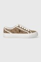 Ниски кецове Guess JELEXA FLGJEA.FAL12.BEIBR кафяв SS24