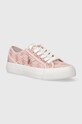 Guess tenisówki JELEXA syntetyczny różowy FLGJEA.FAL12.PINK