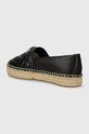 Obuv Espadrilky Guess JOLANDA FLGJOD.LEA14.BLACK čierna