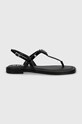 Guess sandały RAINEY FLGRAY.PAF21.BLACK czarny SS24