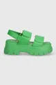 Sandále Buffalo Aspha Snd zelená