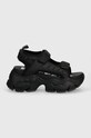Buffalo sandały Binary Track 1602159.BLK czarny SS24