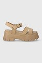 Buffalo sandały Aspha Ts Sandal 1602190.BEI beżowy SS24