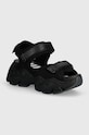 Buffalo sandale Binary 0 platformă negru 1602196.BLK