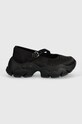 Buffalo balerini Binary Ballet 1620012.BLK negru SS24