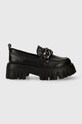 Buffalo mokasyny Lion Loafer Chain 1622448.BLK czarny SS24