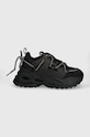 Buffalo sneakers Triplet Lace 1630920.BLK negru AW25