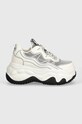Buffalo sneakersy Blader Strm 1636097.CRE biały SS24