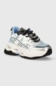 Buffalo sneakers Triplet Hollow textil albastru 1636156.SLV